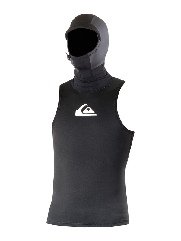 quiksilver, QS SYNCRO POLYPRO 2MM HOODED V, BLACK (kvd0) 0 QS SYNCRO POLYPRO 2MM HOODED V AQYWW00005 Quiksilver