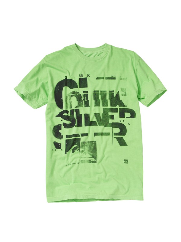 quiksilver, Nic Fit T-Shirt, NEON GREEN (brg) 0 Nic Fit T-Shirt AQYZT00299 Quiksilver