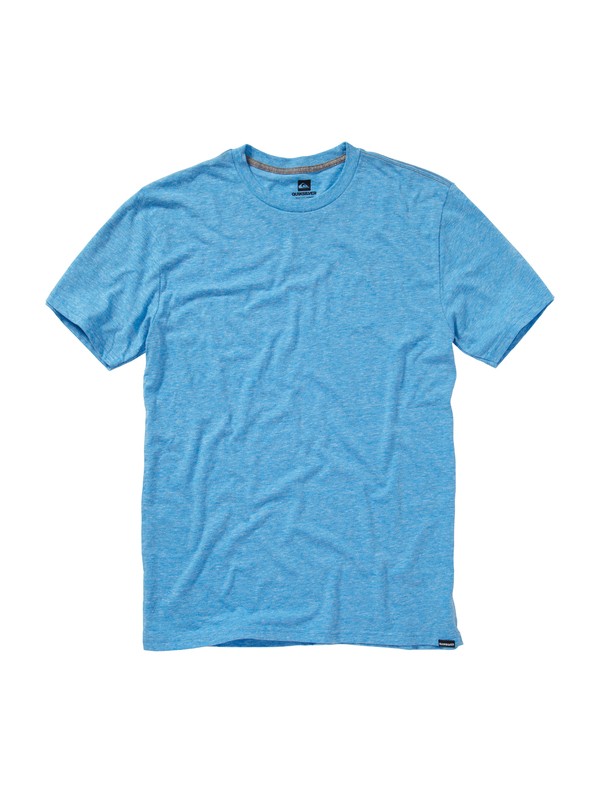 quiksilver, Blank Premium Heather Slim Fit T-Shirt, MEDITERRANEAN HEATHER (bmmh) 0 Blank Premium Heather Slim Fit T-Shirt AQYZT00437 Quiksilver