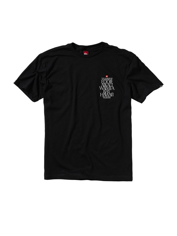 quiksilver, Eddie Poster T-Shirt, BLACK (kvj0) 0 Eddie Poster T-Shirt AQYZT00706 Quiksilver