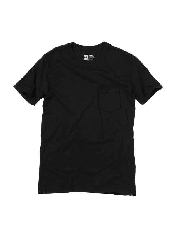 quiksilver, Blank Pocket Crew T-Shirt, BLACK (blk) 0 Blank Pocket Crew T-Shirt AQYZT00948 Quiksilver