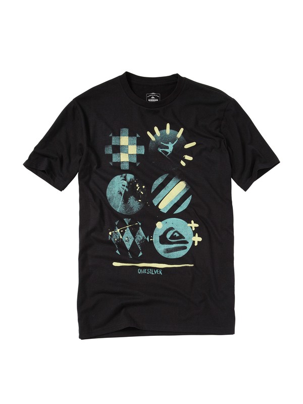 quiksilver, The Table Slim Fit T-Shirt, BLACK (kvj0) 0 The Table Slim Fit T-Shirt AQYZT01148 Quiksilver
