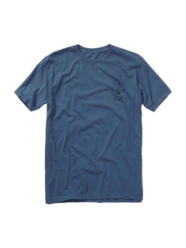 quiksilver, Hooked Slim Fit T-Shirt, AIRFORCE (bnd0) 0 Hooked Slim Fit T-Shirt AQYZT01157 Quiksilver