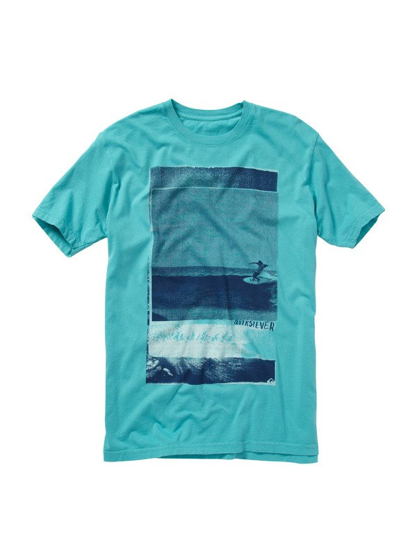 quiksilver, Jax Slim Fit T-Shirt, BALTIC (blk0) 0 Jax Slim Fit T-Shirt AQYZT01161 Quiksilver