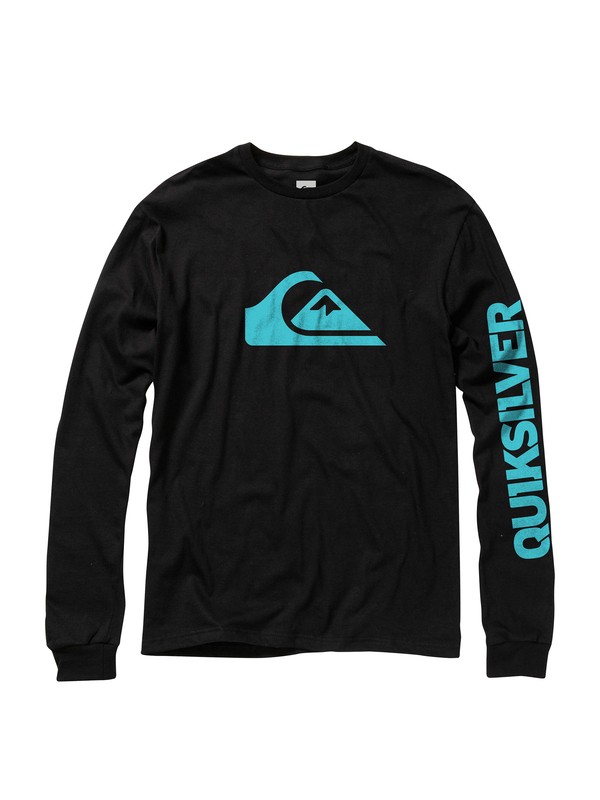 quiksilver, Staple Long Sleeve T-Shirt, BLACK (kvj0) 0 Staple Long Sleeve T-Shirt AQYZT01188 Quiksilver