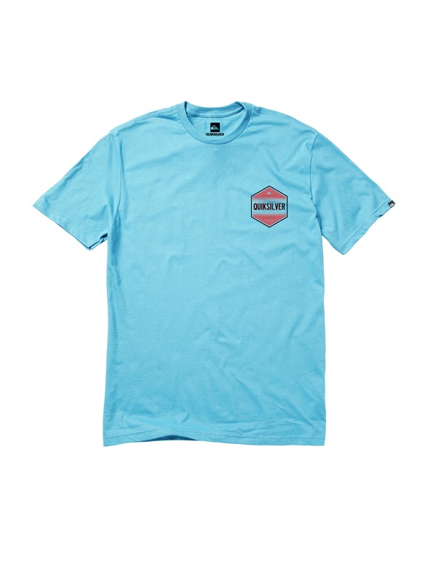 quiksilver, Arrival T-Shirt, LAGOON (bhr0) 0 Arrival T-Shirt AQYZT01409 Quiksilver