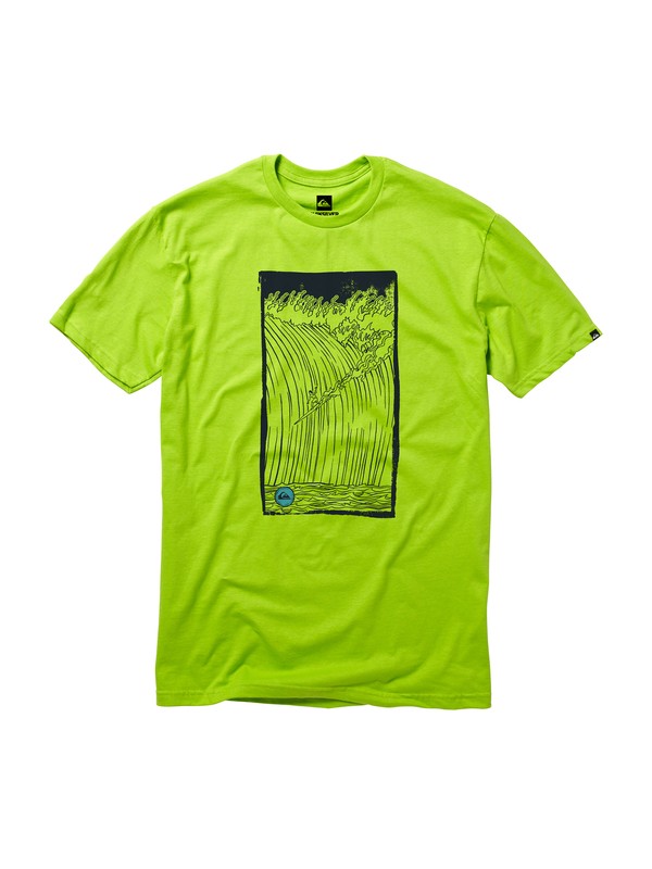 quiksilver, Big Drop T-Shirt, LIME GREEN (gjz0) 0 Big Drop T-Shirt AQYZT01425 Quiksilver