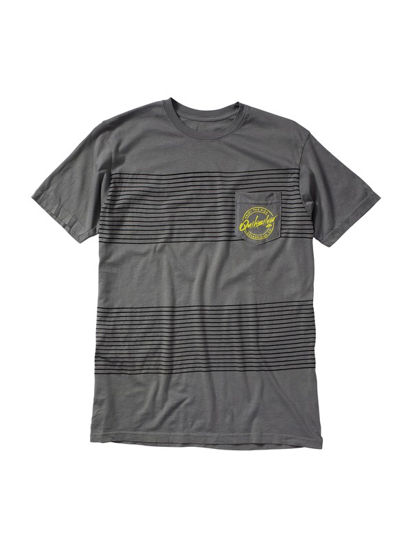 quiksilver, Vice Slim Fit Pocket T-Shirt, METAL (kpc0) 0 Vice Slim Fit Pocket T-Shirt AQYZT01441 Quiksilver
