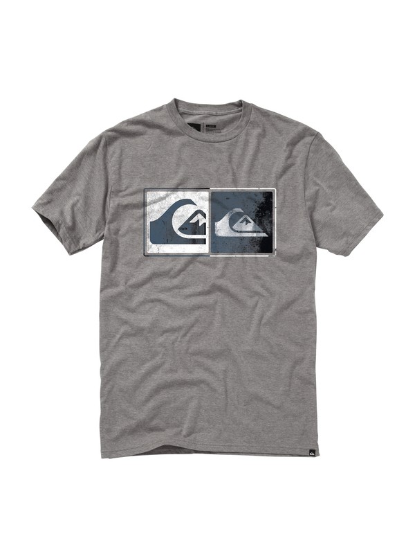 quiksilver, After Hours Slim Fit T-Shirt, SMOKE HEATHER (kpf0) 0 After Hours Slim Fit T-Shirt AQYZT01482 Quiksilver