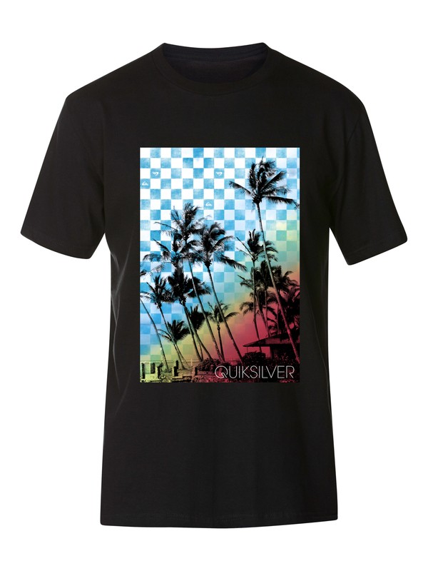 quiksilver, Haze T-Shirt, BLACK (kvj0) 0 Haze T-Shirt AQYZT03029 Quiksilver