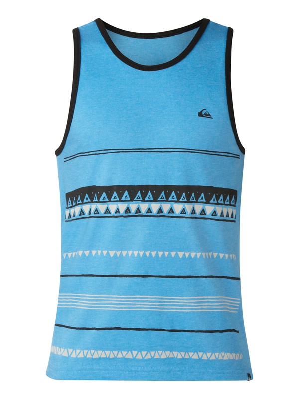 quiksilver, Ring Leader Slim Fit Tank, CASPIAN HEATHER (bmmh) 0 Ring Leader Slim Fit Tank AQYZT03086 Quiksilver