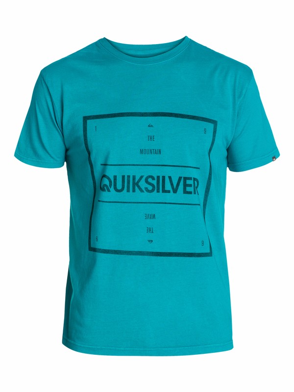quiksilver, Obstruct Modern Fit T-Shirt, TILE (bny0) 0 Obstruct Modern Fit T-Shirt AQYZT03131 Quiksilver