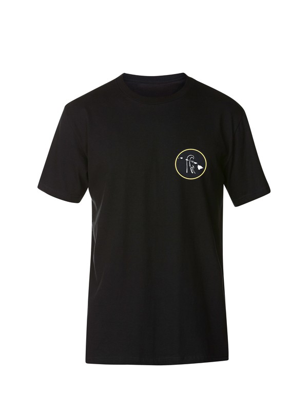quiksilver, Hero T-Shirt, BLACK (kvj0) 0 Hero T-Shirt AQYZT03164 Quiksilver