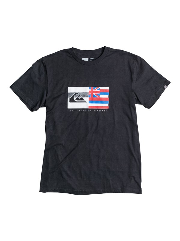 quiksilver, HAWAII FLAG MT0 AM9, BLACK (kvj0) 0 HAWAII FLAG MT0 AM9 AQYZT03178 Quiksilver