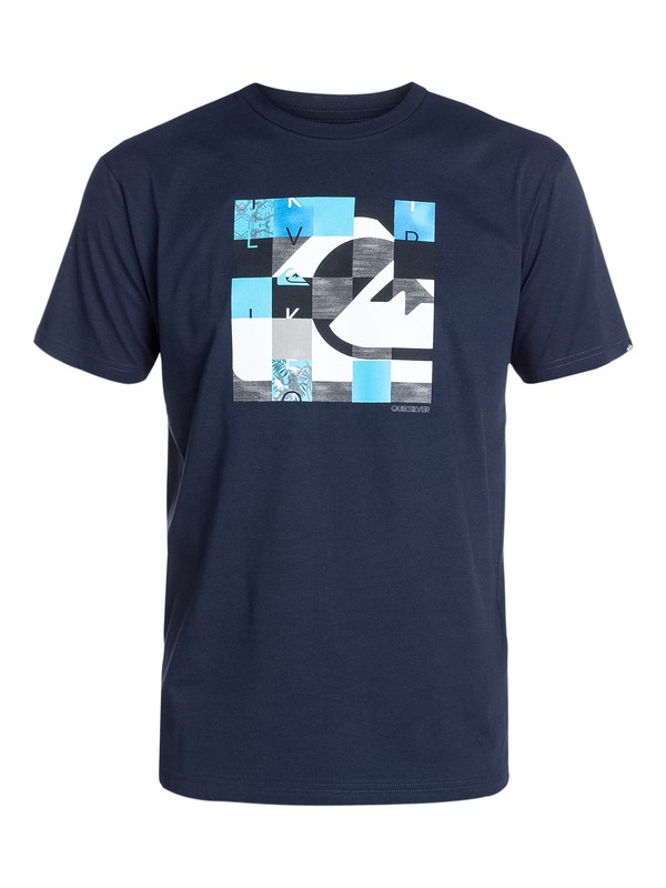 quiksilver, Chipped T-Shirt, NAVY BLAZER (byj0) 0 Chipped T-Shirt AQYZT03185 Quiksilver