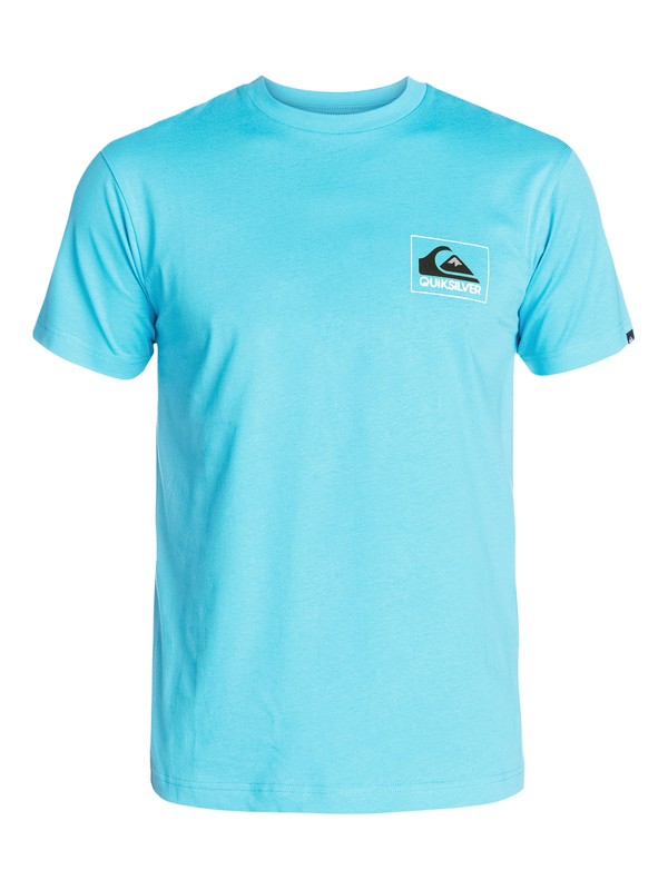 quiksilver, The Box T-Shirt, NORSE BLUE (bjf0) 0 The Box T-Shirt AQYZT03194 Quiksilver