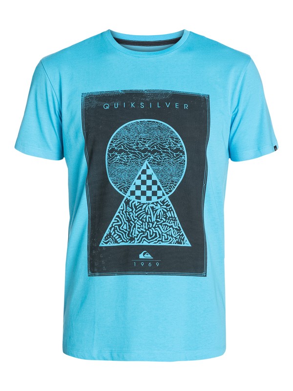 quiksilver, Lab Work Modern Fit T-Shirt, NORSE BLUE (bjf0) 0 Lab Work Modern Fit T-Shirt AQYZT03206 Quiksilver