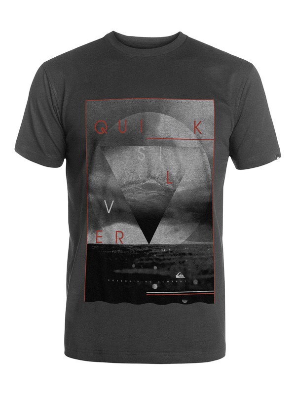 quiksilver, Oceanic Modern Fit T-Shirt, CHARCOAL HEATHER (ktah) 0 Oceanic Modern Fit T-Shirt AQYZT03213 Quiksilver