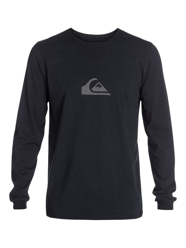 quiksilver, Logo Long Sleeve T-Shirt, BLACK (kvj0) 0 Logo Long Sleeve T-Shirt AQYZT03215 Quiksilver