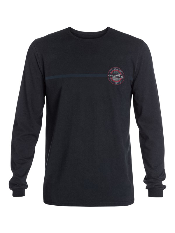 quiksilver, Cool Racer Long Sleeve T-Shirt, BLACK (kvj0) 0 Cool Racer Long Sleeve T-Shirt AQYZT03216 Quiksilver