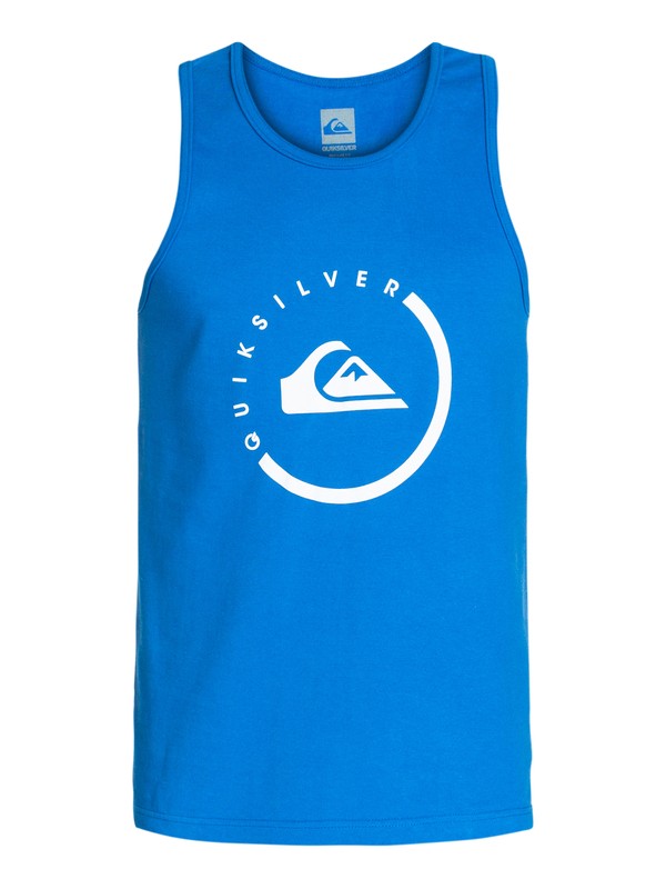 quiksilver, Active Tank, OLYMPIAN BLUE (bqz0) 0 Active Tank AQYZT03236 Quiksilver