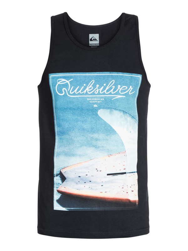 quiksilver, Finbox Tank, BLACK (kvj0) 0 Finbox Tank AQYZT03238 Quiksilver