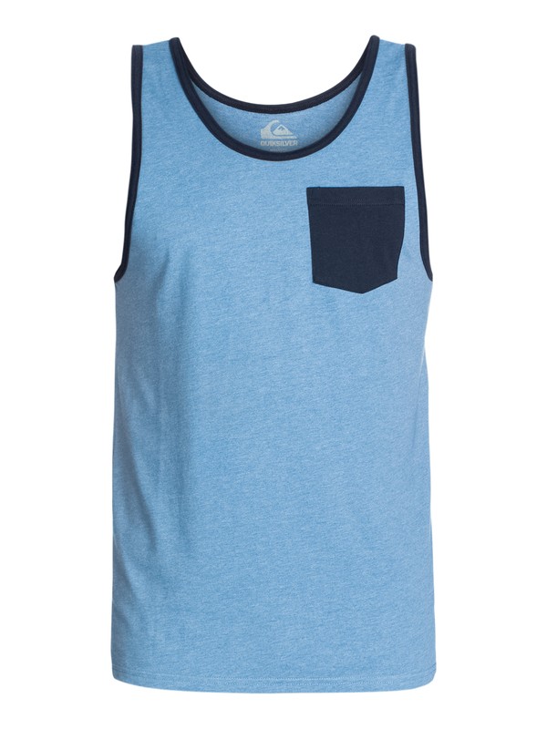 quiksilver, Everyday Pocket Modern Fit Tank, BLUESTONE (bmc0) 0 Everyday Pocket Modern Fit Tank AQYZT03242 Quiksilver