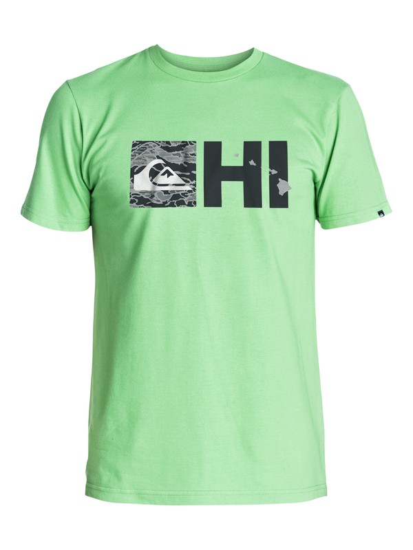 quiksilver, Hi Reflector T-Shirt, SHAMROCK (gkm0) 0 Hi Reflector T-Shirt AQYZT03263 Quiksilver