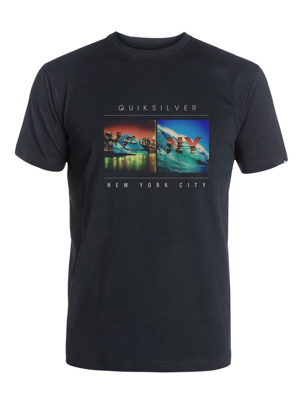 quiksilver, Lay Dayz Nyc T-Shirt, BLACK (kvj0) 0 Lay Dayz Nyc T-Shirt AQYZT03266 Quiksilver