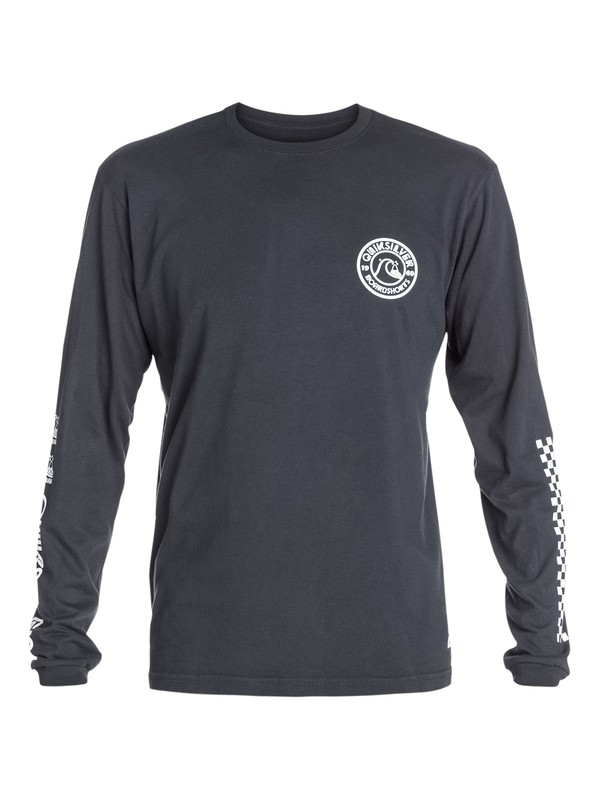 quiksilver, Original Long Sleeve Modern Fit T-Shirt, TARMAC (kta0) 0 Original Long Sleeve Modern Fit T-Shirt AQYZT03277 Quiksilver