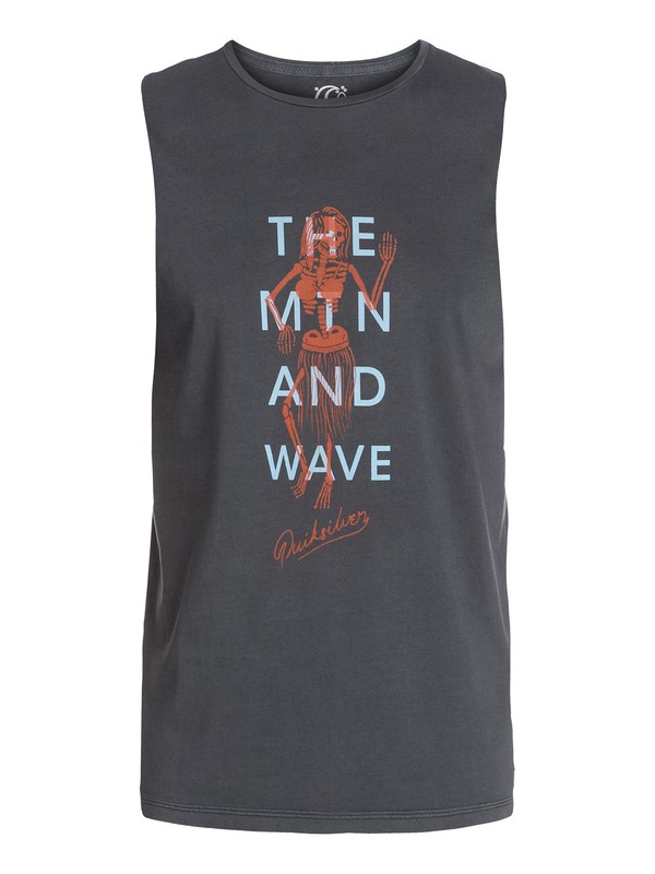 quiksilver, Single Ladies Modern Fit Tank, TARMAC (kta0) 0 Single Ladies Modern Fit Tank AQYZT03287 Quiksilver