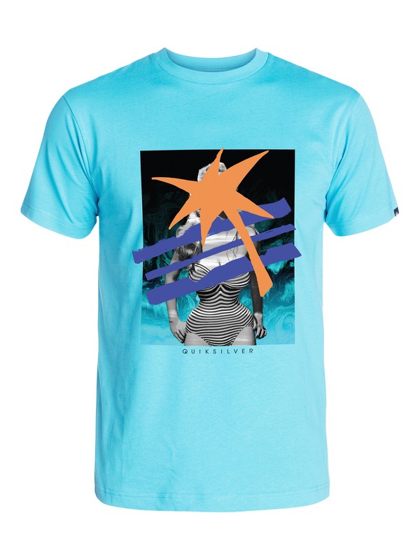 quiksilver, Babe T-Shirt, NORSE BLUE (bjf0) 0 Babe T-Shirt AQYZT03288 Quiksilver