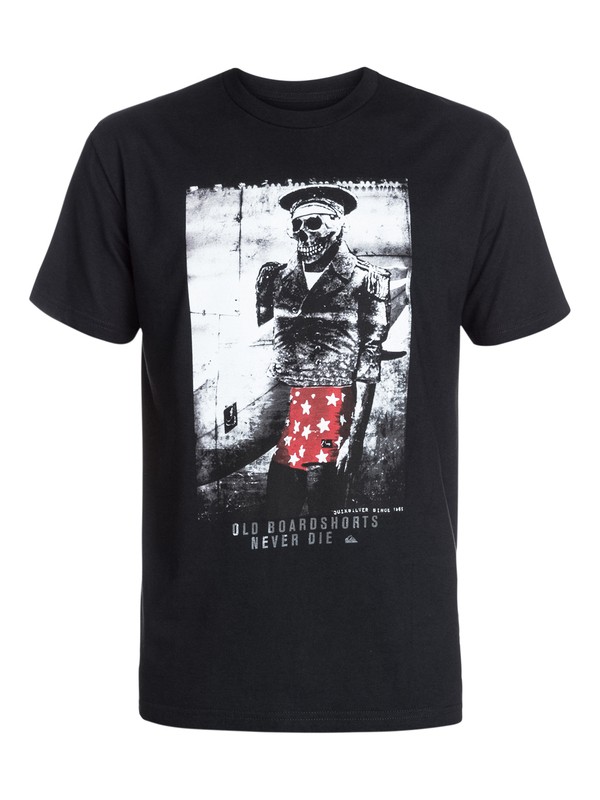 quiksilver, Old Boardies T-Shirt, BLACK (kvj0) 0 Old Boardies T-Shirt AQYZT03289 Quiksilver