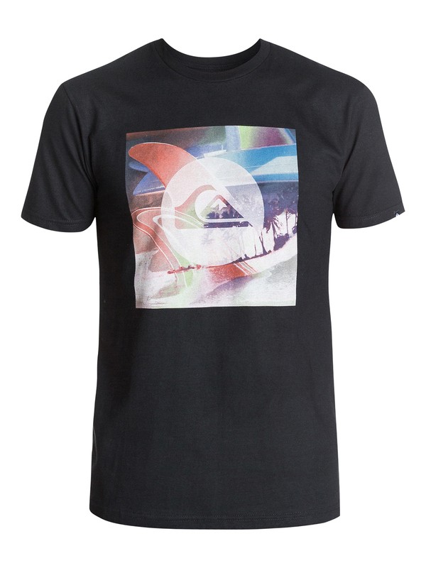 quiksilver, Foiled T-Shirt, BLACK (kvj0) 0 Foiled T-Shirt AQYZT03318 Quiksilver