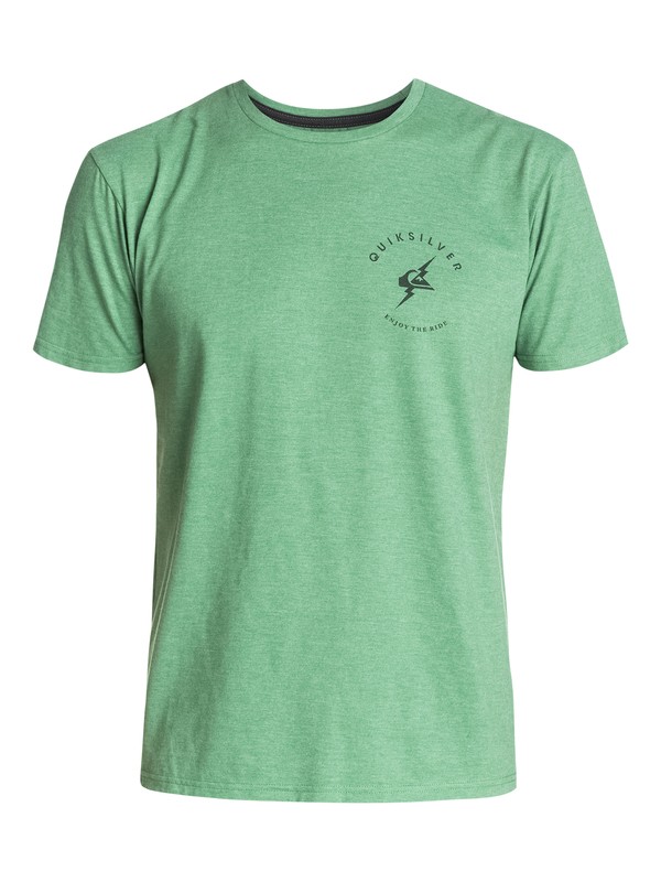 quiksilver, Flash T-Shirt, JUNIPER HEATHER (gqth) 0 Flash T-Shirt AQYZT03330 Quiksilver