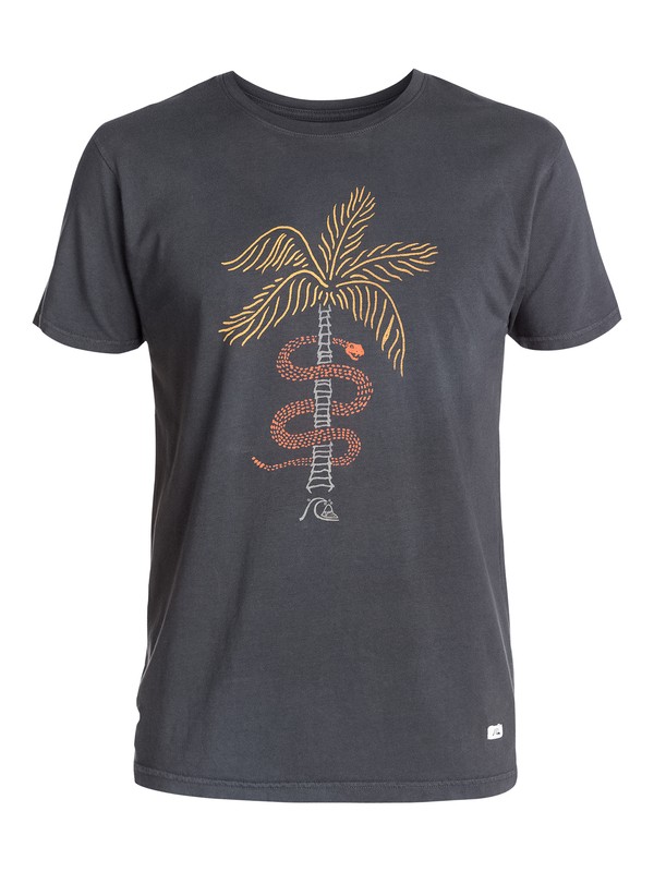 quiksilver, Camiseta Palms, TARMAC (kta0) 0 Camiseta Palms AQYZT03347 Quiksilver