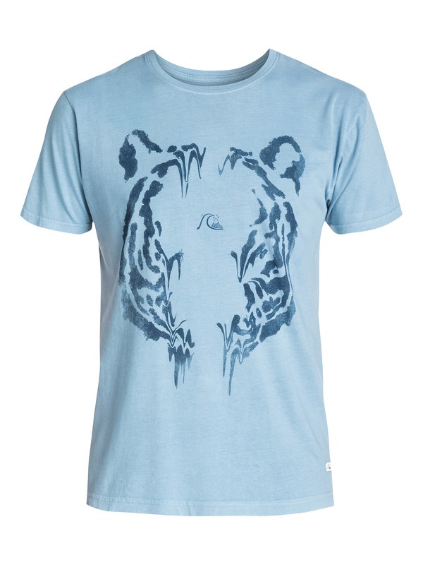 quiksilver, Trophy T-Shirt, FADED DENIM (bjn0) 0 Trophy T-Shirt AQYZT03348 Quiksilver