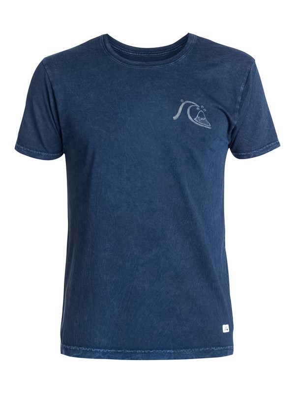 quiksilver, Black Haze T-Shirt, DARK DENIM (brq0) 0 Black Haze T-Shirt AQYZT03353 Quiksilver