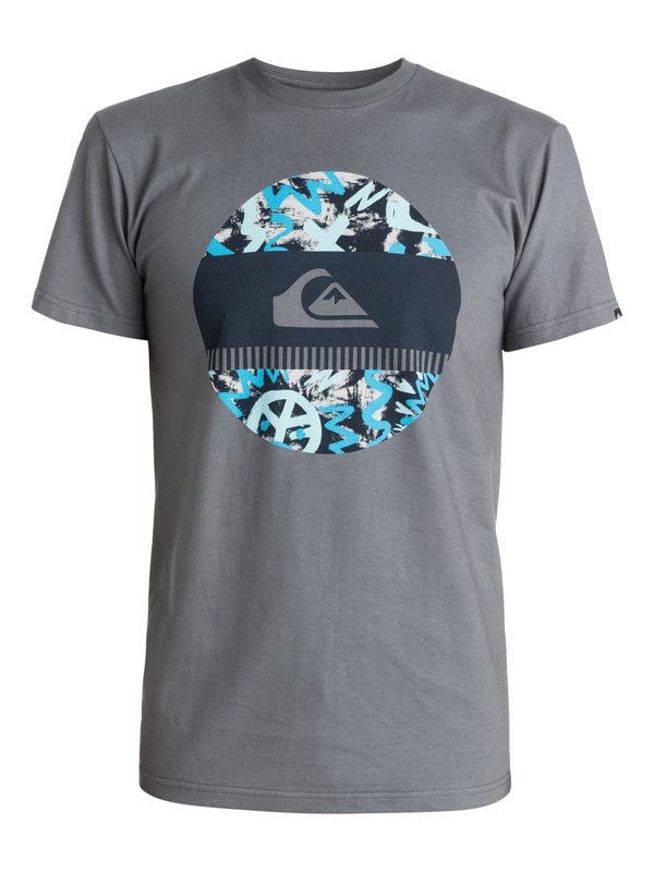 quiksilver, Camiseta Disco Biscuit, CASTLEROCK (kpv0) 0 Camiseta Disco Biscuit AQYZT03416 Quiksilver