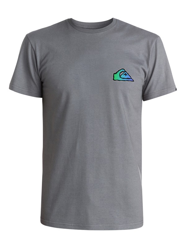 quiksilver, Ghetto Livin Tee, CASTLEROCK (kpv0) 0 Ghetto Livin Tee AQYZT03418 Quiksilver