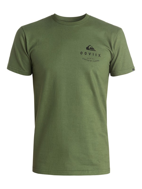 quiksilver, Half Moon Bay Tee, BRONZE GREEN (gqq0) 0 Half Moon Bay Tee AQYZT03419 Quiksilver