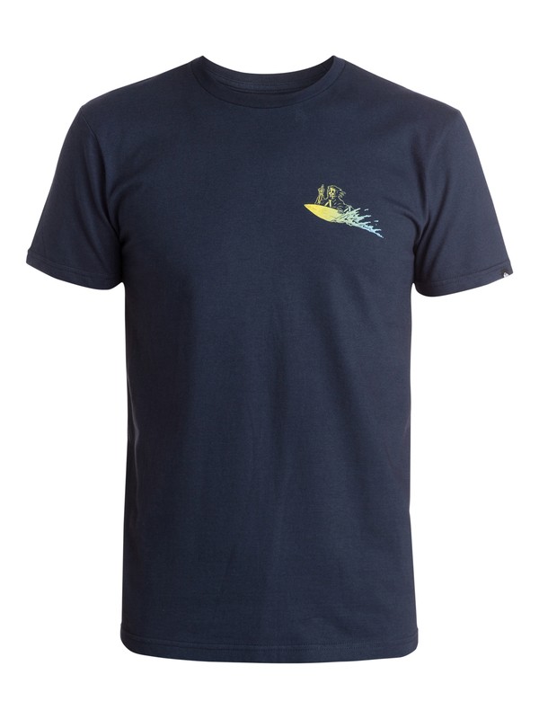 quiksilver, The Reaper Tee, NAVY BLAZER (byj0) 0 The Reaper Tee AQYZT03424 Quiksilver