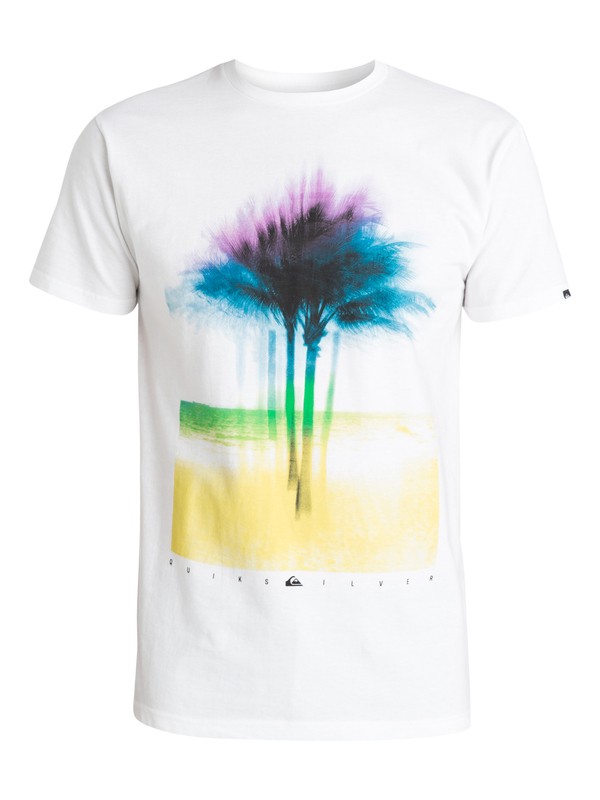 quiksilver, X Ray Palms Tee, WHITE (wbb0) 0 X Ray Palms Tee AQYZT03427 Quiksilver