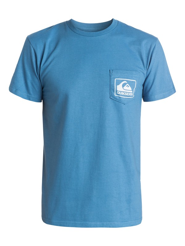 quiksilver, Everyday Pocket Tee, FEDERAL BLUE (bnc0) 0 Everyday Pocket Tee AQYZT03428 Quiksilver