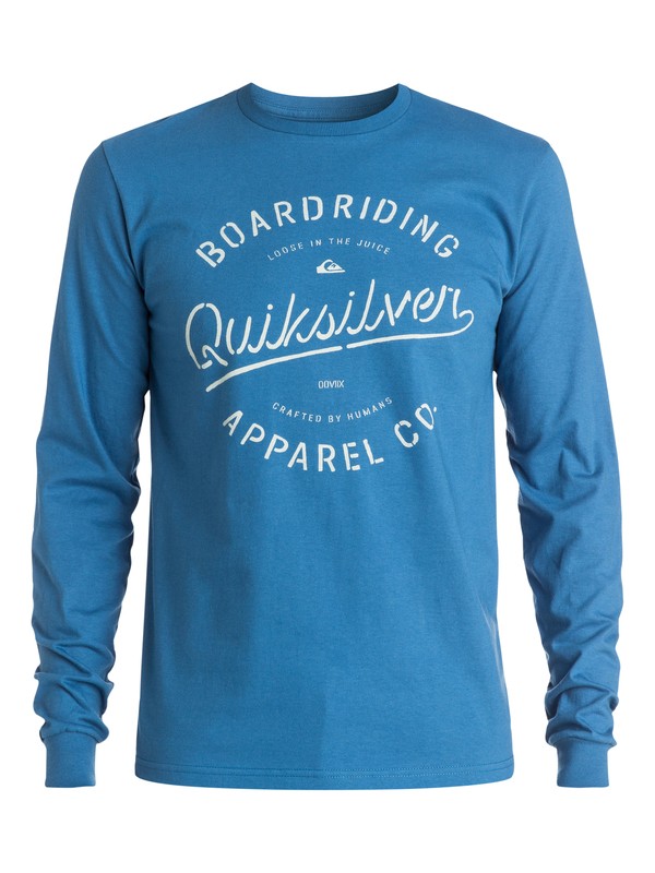 quiksilver, Rhino Chaser Long Sleeve Tee, FEDERAL BLUE (bnc0) 0 Rhino Chaser Long Sleeve Tee AQYZT03446 Quiksilver
