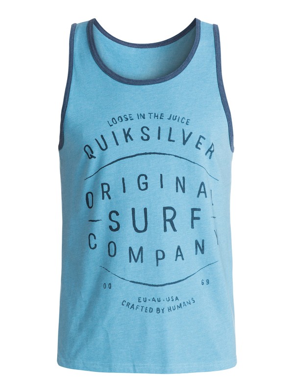 quiksilver, Ridgy Didg Modern Fit Tank, NIAGARA HEATHER (bkth) 0 Ridgy Didg Modern Fit Tank AQYZT03453 Quiksilver