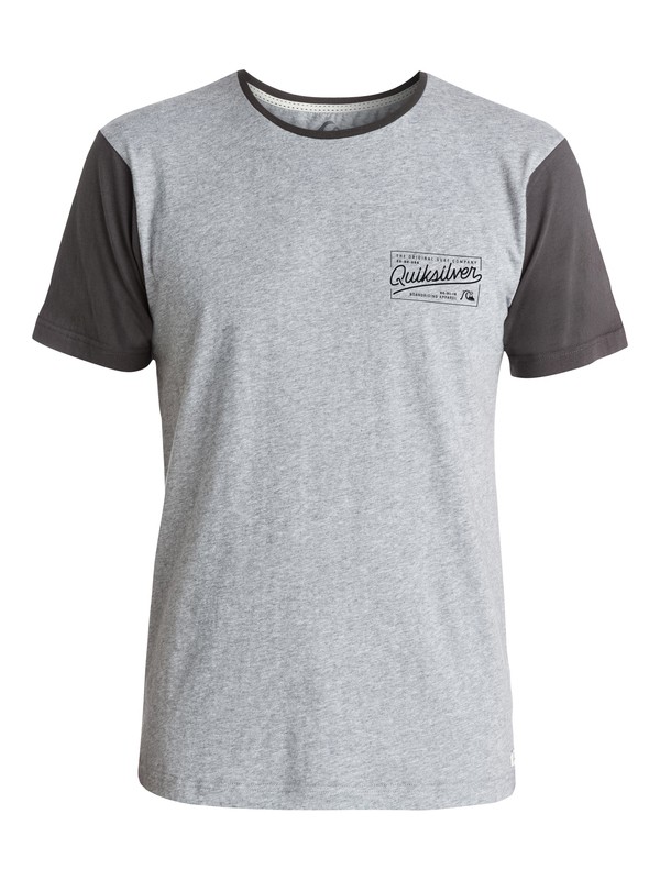 quiksilver, Working Class Modern Fit Tee, ATHLETIC HEATHER (sgrh) 0 Working Class Modern Fit Tee AQYZT03456 Quiksilver