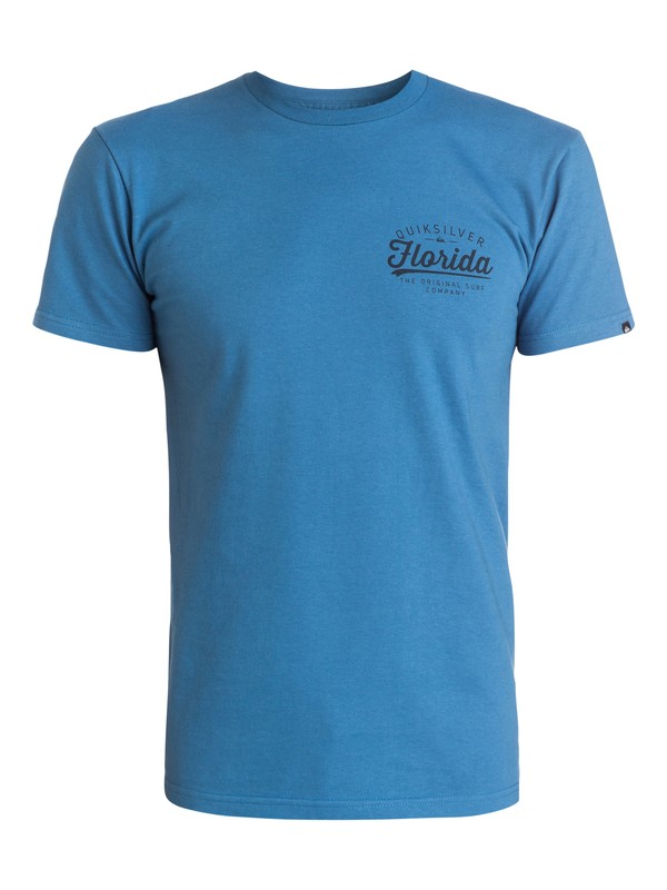 quiksilver, Florida Original Tee, FEDERAL BLUE (bnc0) 0 Florida Original Tee AQYZT03493 Quiksilver