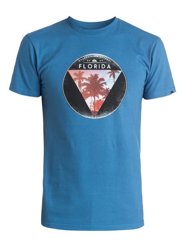 quiksilver, I Get Around FL Tee, FEDERAL BLUE (bnc0) 0 I Get Around FL Tee AQYZT03494 Quiksilver