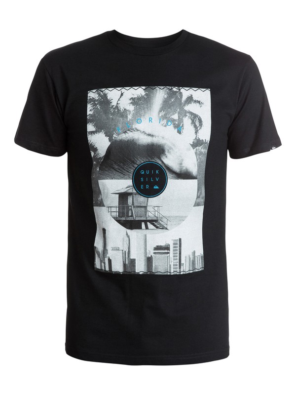 quiksilver, FL Excursion Tee, BLACK (kvj0) 0 FL Excursion Tee AQYZT03495 Quiksilver